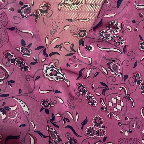 SUSAN GRAVER~SHEER TOPPER~COVERUP~LG - Picture 6 of 7